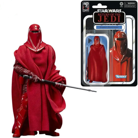 Star Wars Episode VI 40th Anniversary Black Series Action Figure Emperor's Royal Guard 15 cm - F7083