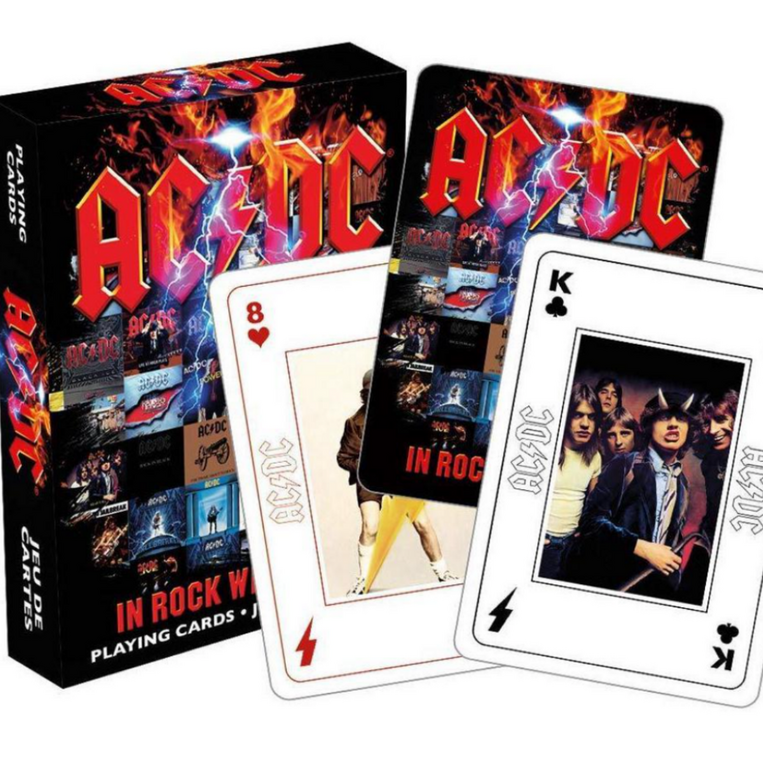 AC/DC Playing Cards In Rock We Trust - NMR52627