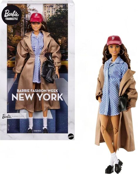 Barbie Συλλεκτική Κούκλα BarbieStyle Teresa Fashion Week Νέα Υόρκη - JJX32