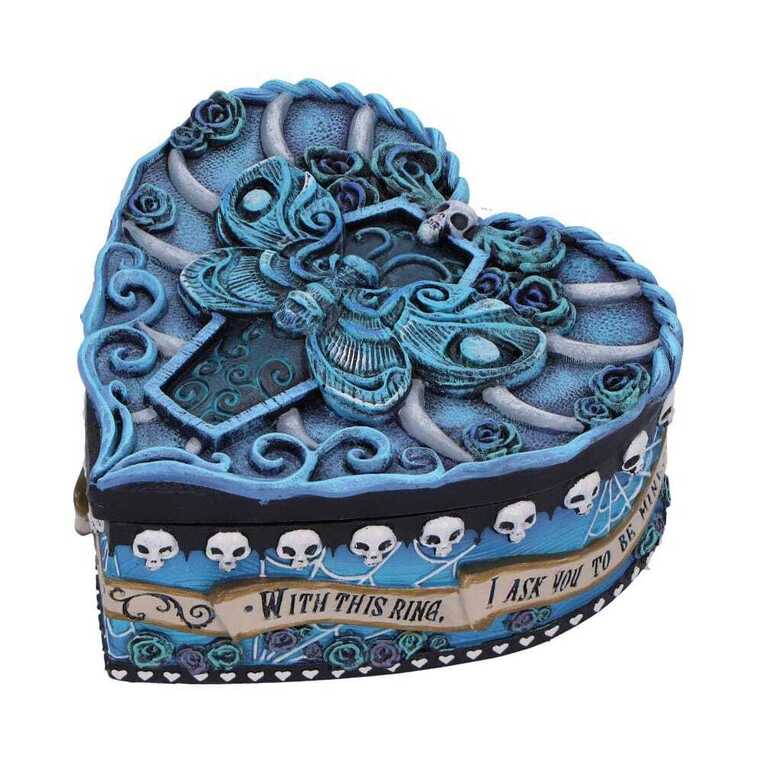 Corpse Bride Jewelry Chest With This Ring Vow 5 cm - NEMN-B7190C25