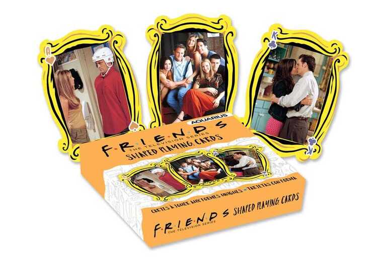 Friends Playing Cards Shaped Scenes - NMR51022