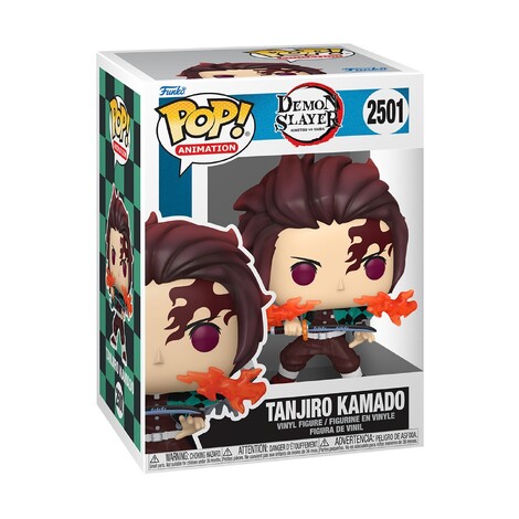 Funko Pop! Animation: Demon Slayer - Tanjiro Kamado #2501 Vinyl Figure
