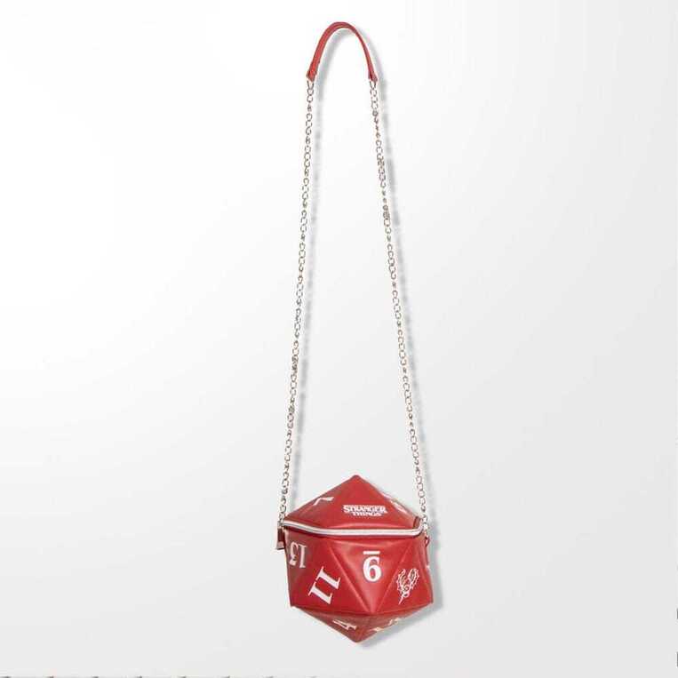 Stranger Things Faux Leather Handbag D&D Dice - CRD2100006332