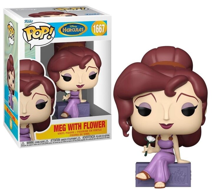 Funko POP! Disney: Hercules - Meg with flowers #1667 Figure 