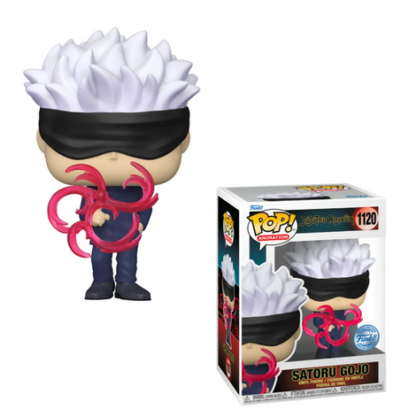 Funko POP! Jujutsu Kaisen - Satoru Gojo (Cursed Technique Reversal: Red) #1120 (Exclusive) Figure
