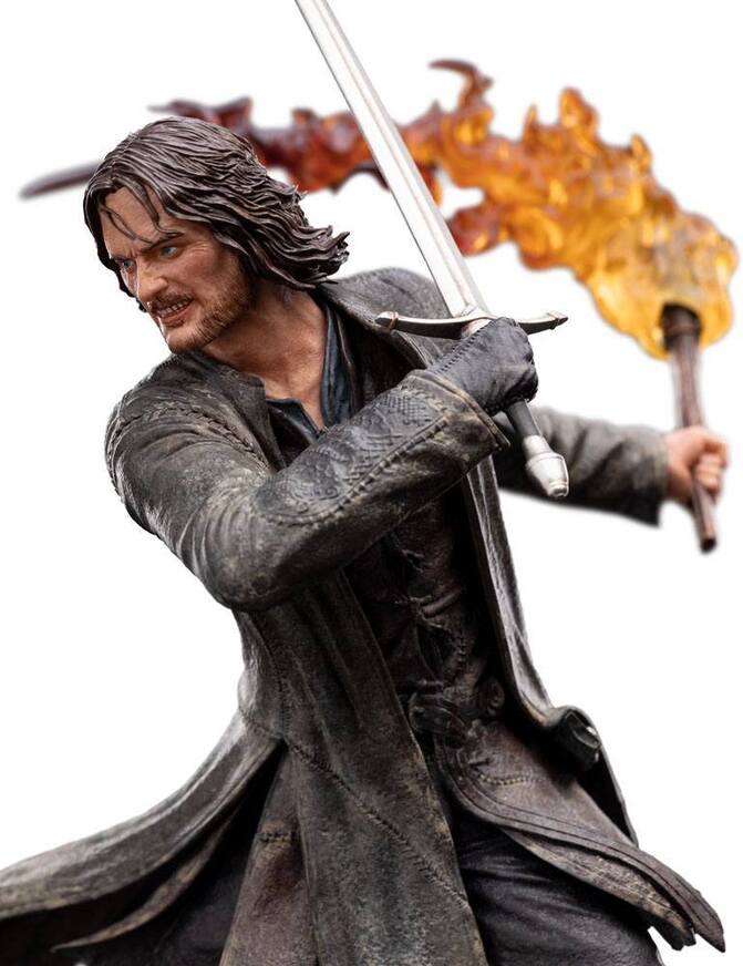 The Lord of the Rings Figures of Fandom PVC Statue Aragorn 28 cm - WETA865203344