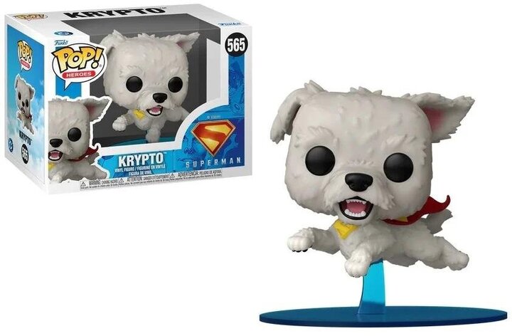 Funko POP! DC Heroes: Superman (2025) - Krypto #565 Figure 