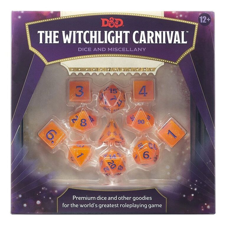 Dungeons & Dragons RPG Dice Set Witchlight Carnival - WOTCC92820000