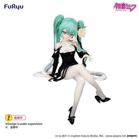 Hatsune Miku Noodle Stopper PVC Statue Flower Fairy White Rose 14 cm - FRYU50751