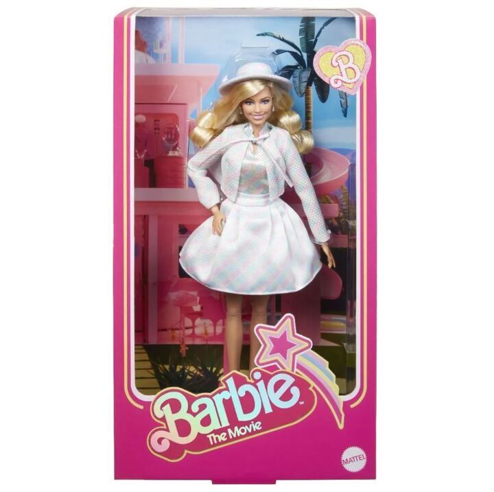 Barbie The Movie Κούκλα Margot Robbie Plaid Matching Set - HRF26