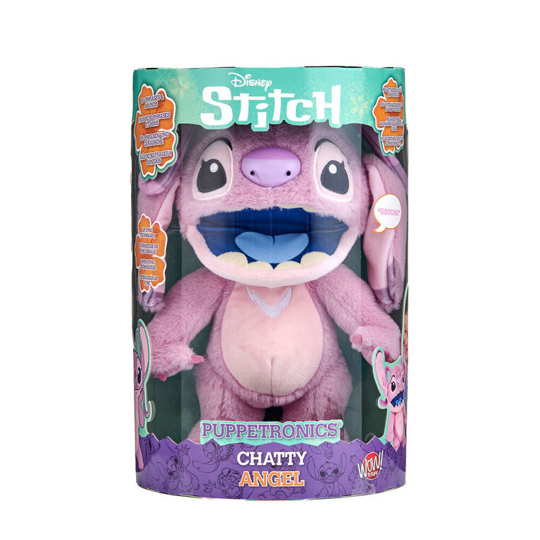 Disney Stitch Angel Electronic Plush Toy - RE003000