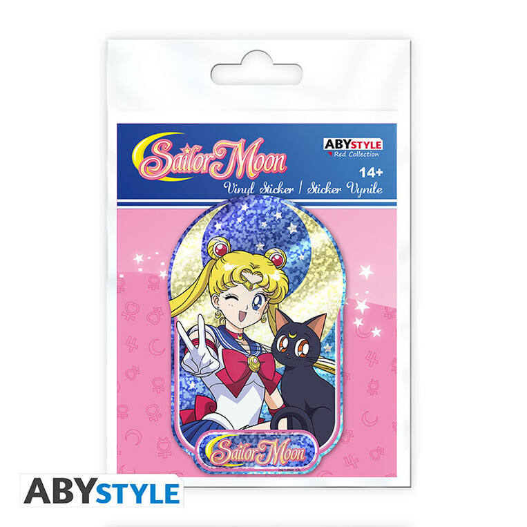 Sailor Moon Individual Vinyl Sticker Sailor Moon & Luna - ABYDCO915