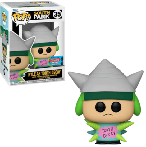 Funko POP! South Park - Kyle As Tooth Decay #35 Figure (ECCC 2021 Exclusive)
