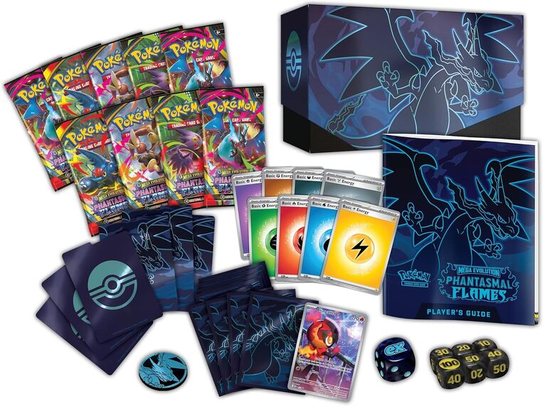Pokemon TCG Mega Evolution: Phantasmal Flames – Elite Trainer Box - POK101861