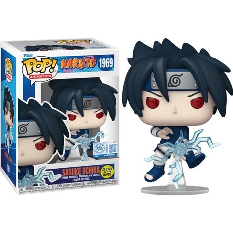 Funko POP! Naruto Shippuden - Sasuke Uchiha (Chidori) GITD #1969 (Exclusive Figure)