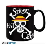 One Piece - Mug - 460 ml (ceramic) - Luffy & Skull - ABYMUGA451