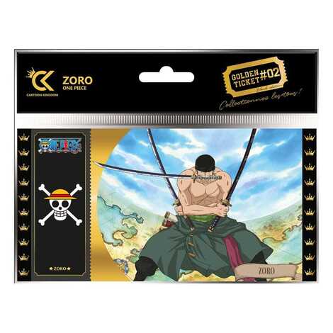 One Piece Golden Ticket Black Edition #02 Zoro - CK-OP-02