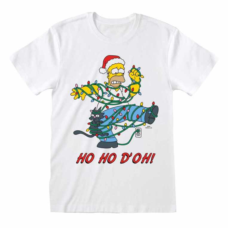 Simpsons – Ho Ho D’oh (T-Shirt) - SMP05429TSW