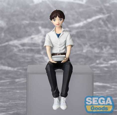 Rebuild of Evangelion PM Perching PVC Statue Shinji Ikari Evangelion New Theatrical Edition 14 cm - SEGA45724