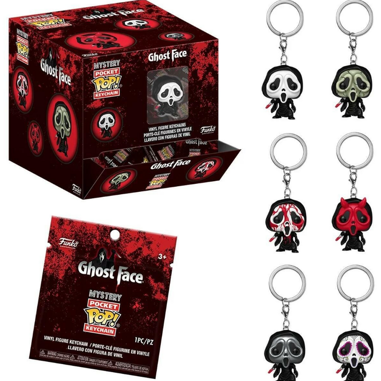 Funko Pocket POP! Keychain Ghost Face (Random Packaged Blind Pack)