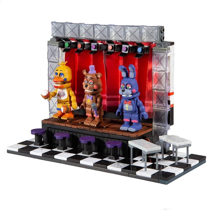 Five Nights at Freddy´s Large Construction Set Deluxe Concert Stage - MCF25230-9