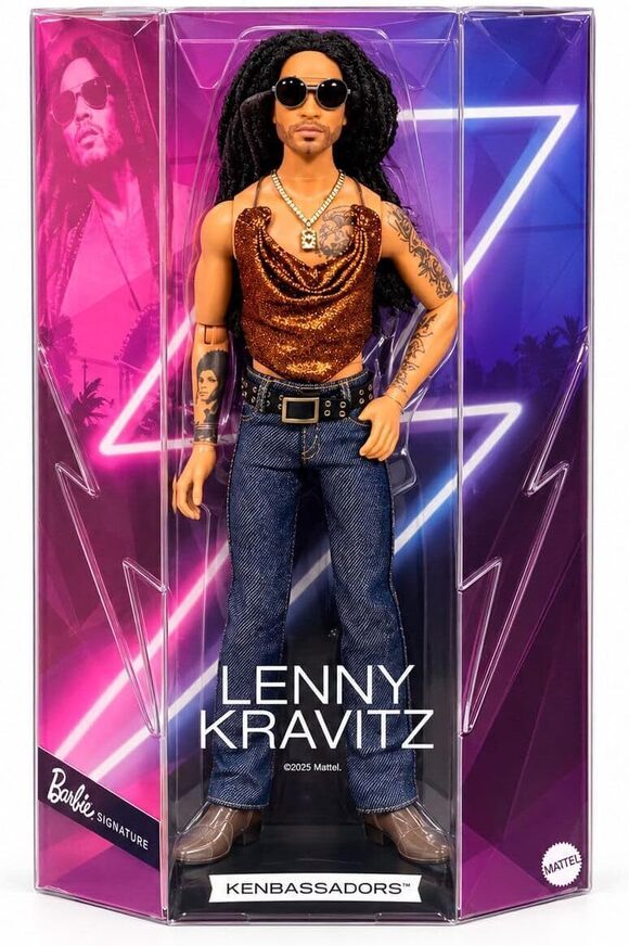 Barbie Signature Kenbassadors Lenny Kravitz Doll - JBJ43