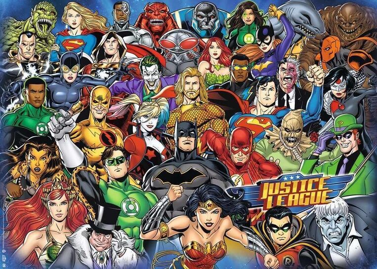 Ravensburger DC Comics 1000 pieces Puzzle DC Comics - 12000565