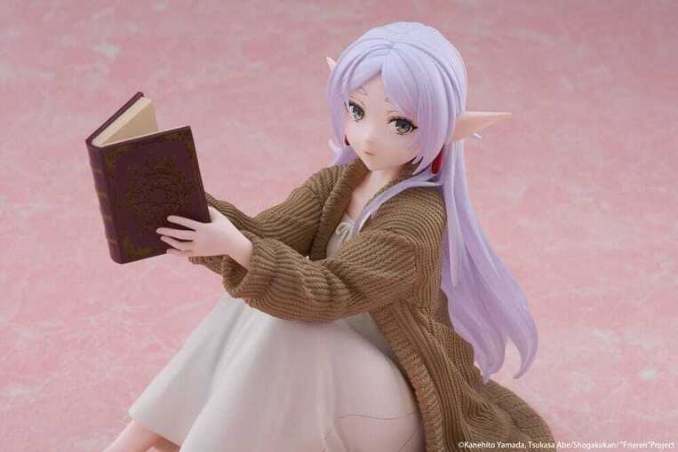 Frieren: Beyond Journey's End PVC Statue Desktop Cute Figure Frieren Roomwear Ver. 13 cm - TAPR452002200