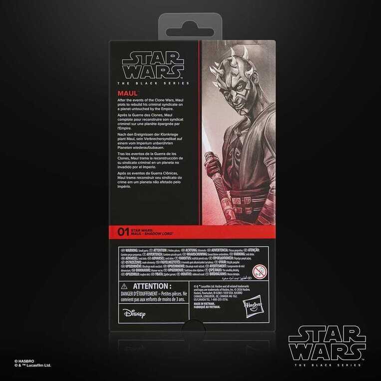 Star Wars: Maul - Shadow Lord Black Series Action Figure Maul 15 cm - G2582