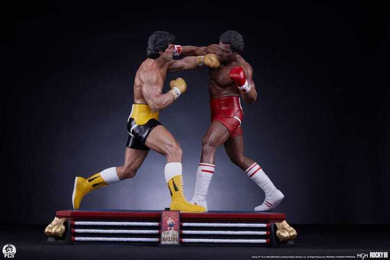 Rocky III Diorama 1/4 Statue Rocky Balboa & Apollo Creed 48 cm - PCSROCKYIIIDIO14