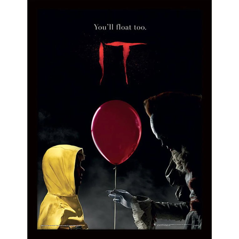 IT (Pennywise & Georgie) Wooden Framed Print (30x40) - FP12271P
