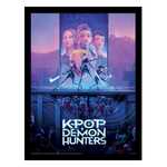 KPop Demon Hunters Collector (Wooden) Print Framed Poster Movie Key Art - FP2510431