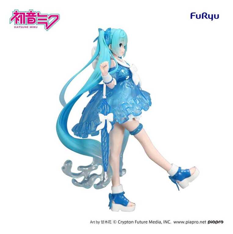 Hatsune Miku Trio-Try-iT PVC Statue Miku Rainy Dance 19 cm - FRYU51224
