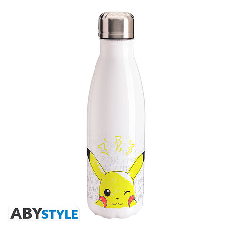 Pokemon Water Bottle Pikachu Scribble 500ml - ABYTAB134