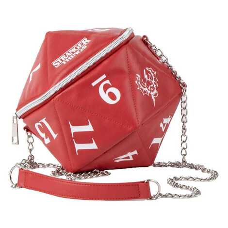 Stranger Things Faux Leather Handbag D&D Dice - CRD2100006332