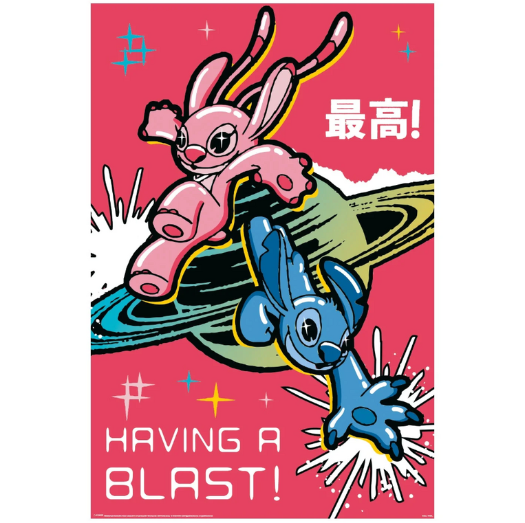 Lilo And Stitch (Stitch - Having A Blast) 61x91.5cm Maxi Poster - PP35359
