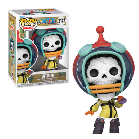 Funko Pop! Animation: One Piece - Brook (Egghead  Arc) #2147 Vinyl Figure