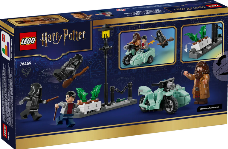 LEGO Harry Potter Hagrid™ & Harry's Privet Drive Escape - 76459