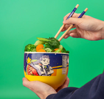 Kpop Demon Hunters Ramen Bowl with Chopsticks Rumi Superstar Flavor - CR4420