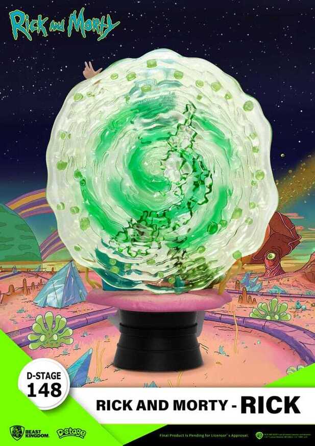 Rick & Morty D-Stage PVC Diorama Rick 14 cm - BKDDS-148