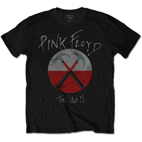 Pink Floyd Unisex T-Shirt: The Wall Hammers Logo - WALLTS15MB