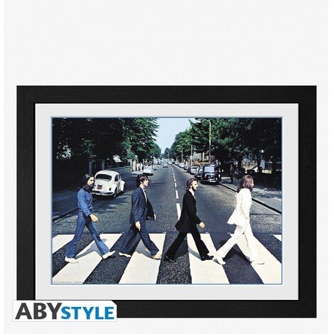 The Beatles - Framed Print "Abbey Road" (30x40) - PFC144