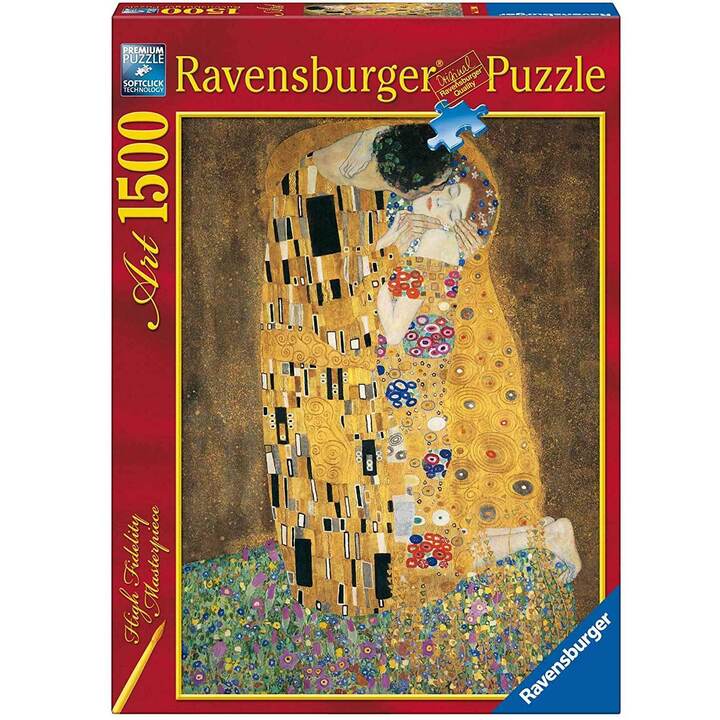 Ravensburger Παζλ 1500τεμ. Klimt:Το Φιλί - 05-16290