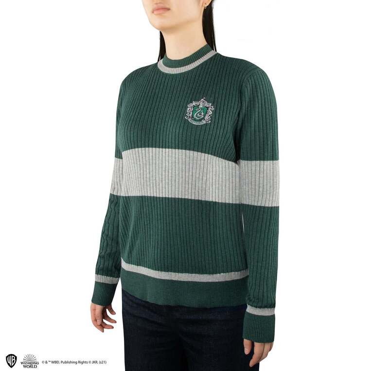 Harry Potter - Slytherin Quidditch Sweater - CR1522- L