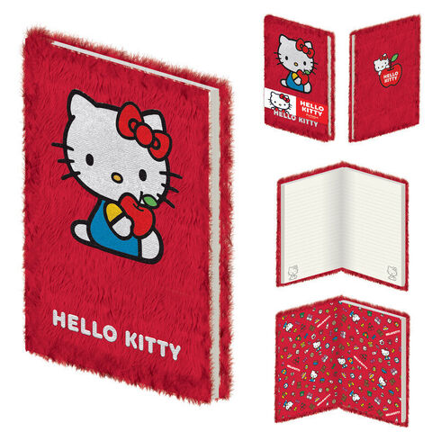 Hello Kitty A5 Plush Notebook - SR2401864
