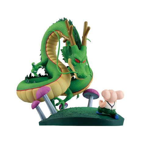 Dragon Ball Dragon History II Oolong & Shenron Ichibansho Figure 14cm - BAN68467 