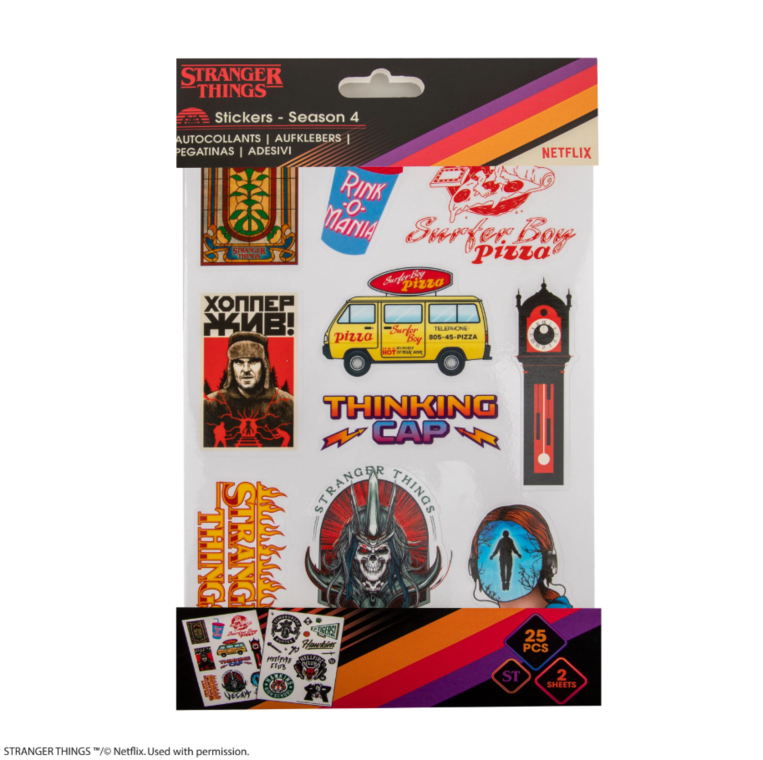 Stranger Things Stickers season 4 - CR5284
