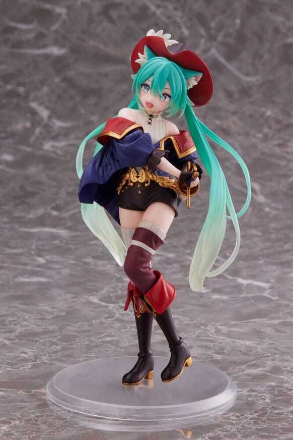 Hatsune Miku PVC Statue Hatsune Miku Wonderland Puss in Boots 18 cm (with bonus) - TAPR451994900