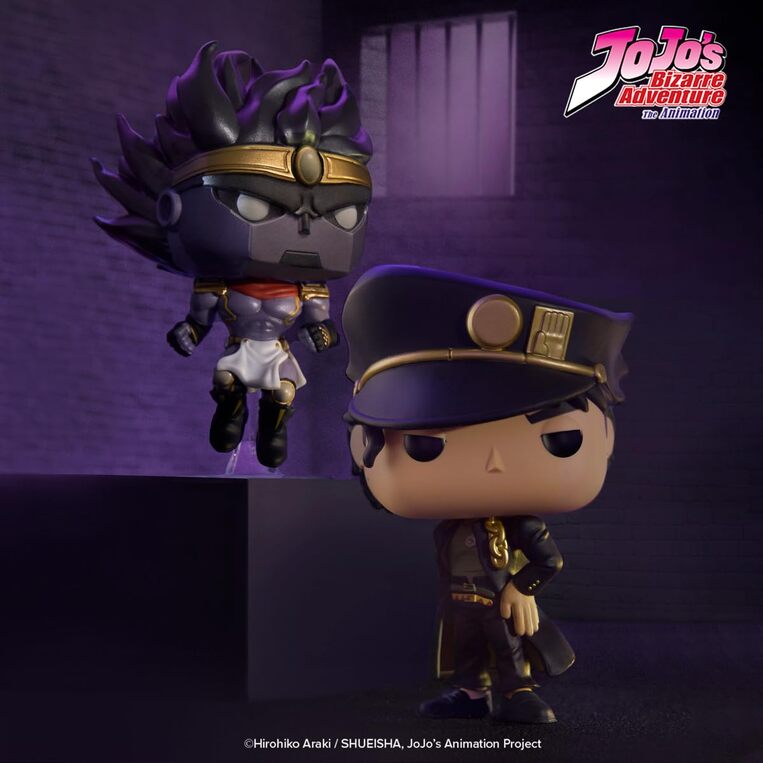 Funko POP! JoJo’s Bizarre Adventure - Jotaro & Star Platinum 2-Pack (Exclusive Figures)