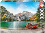 Educa Puzzle Braies Lake at Autumn 2D 3000 Τεμ - 19281